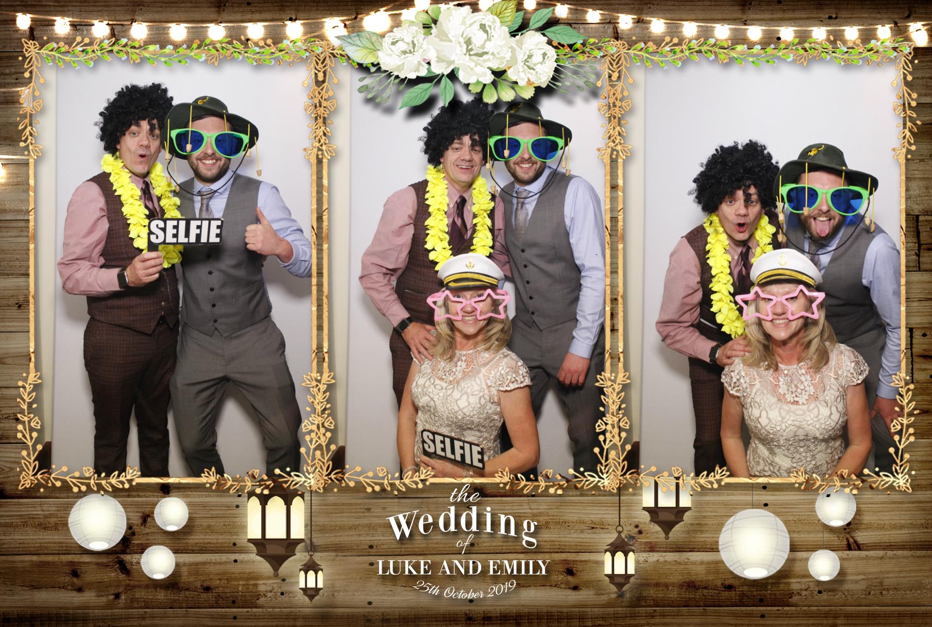 Luke & Emily's Wedding | View more photos from the event at gallery.myphotoboothexperience.co.uk/u/MyPhotoBoothExperienceLtd/Luke-Emilys-Wedding